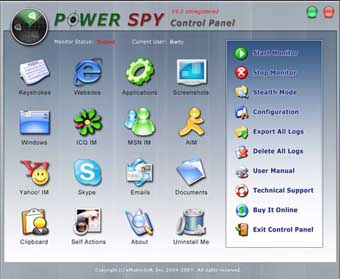 Power Spy 2009 8 11 домашний шпион
