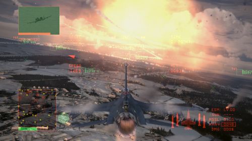 Ace Combat 6 Fires of Liberation воздушные красоты