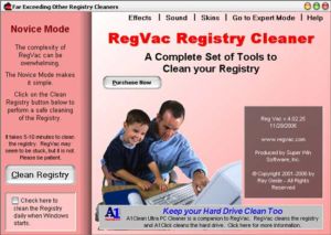 RegVac Registry Cleaner 4 02 25 оптимизация системного реестра