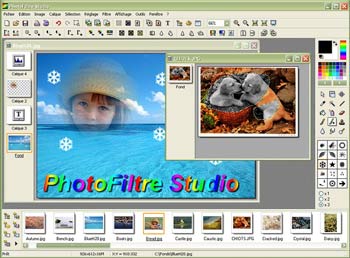 PhotoFiltre Studio 8 0 2 обработка изображений