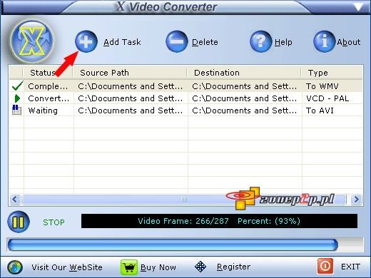 Advanced X Video Converter 4 5 3 конвертирование видео