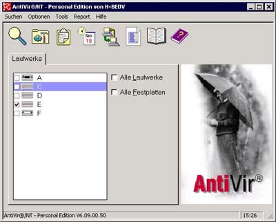 AntiVir Personal Edition 7 0 6 34 01 139 бесплатная защита
