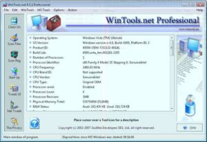 WinTools net Professional и Classic 8 6 1 настройка системы на максимум