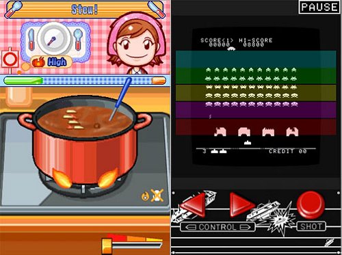 Cooking Mama и Space Invaders на iPhone