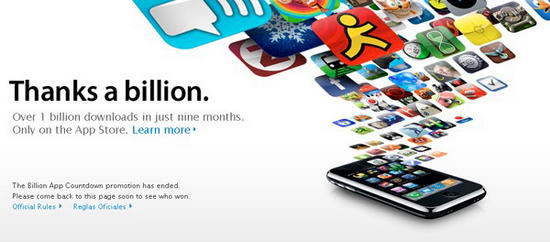 app store billion
