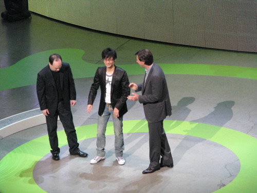 Хидео Кодзима на прессконференции Microsoft