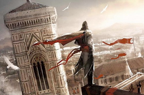 Зарисовки из Assassin’s Creed Brotherhood выставят в парижской галерее