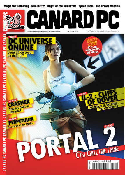 Симпатичная героиня Portal 2