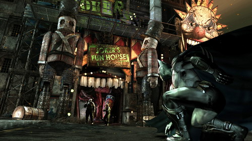 Логово Джокера в Batman Arkham City