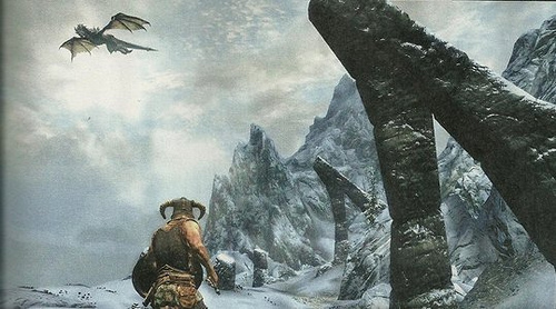 Бесконечные драконы в The Elder Scrolls V Skyrim