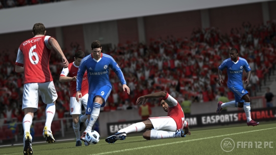 Вышла демоверсия футбольного симулятора FIFA 12