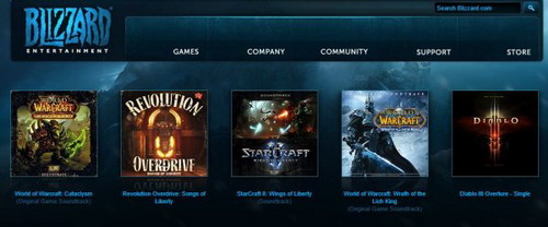 Blizzard продаёт саундтреки своих игр