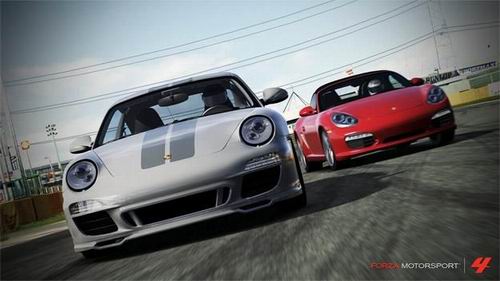 Автомобили Porsche появится в Forza Motorsport 4