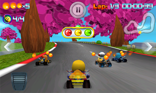 Мультиплеерная игра Pac Man Kart Rally доступна на Windows Phone