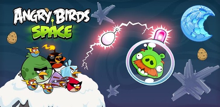 Angry Birds Space для PlayBook получила 20 уровней и новую птичку