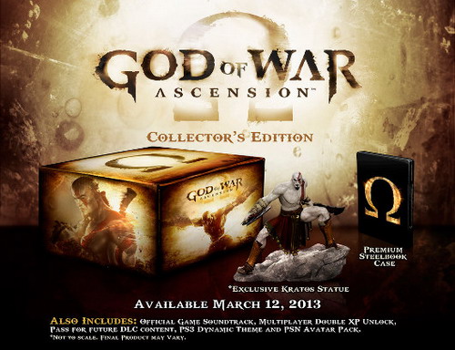 SCE анонсировала коллекционное издание God of War Ascension