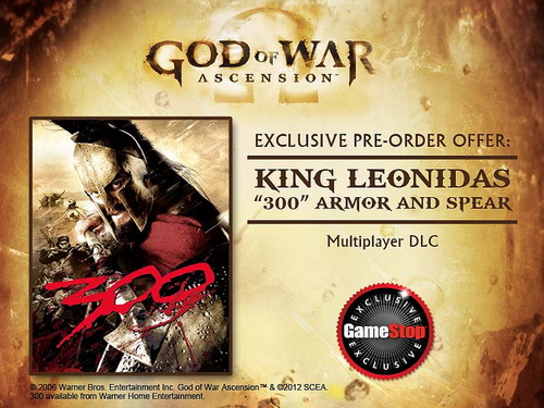 Царь Леонид из «300 спартанцев» появится в God of War Ascension