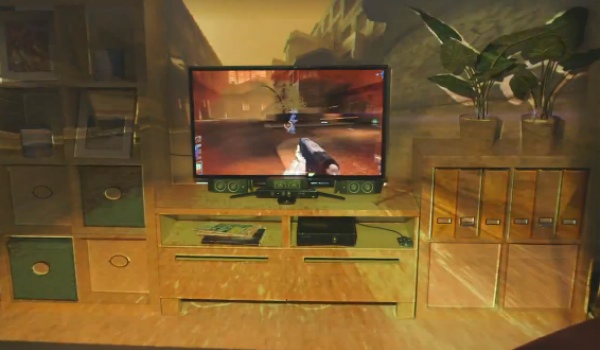 CES 2013 Microsoft представила систему объемного освещения Xbox IllumiRoom