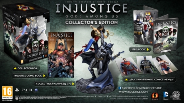 Дата выхода и коллекционное издание Injustice Gods Among Us