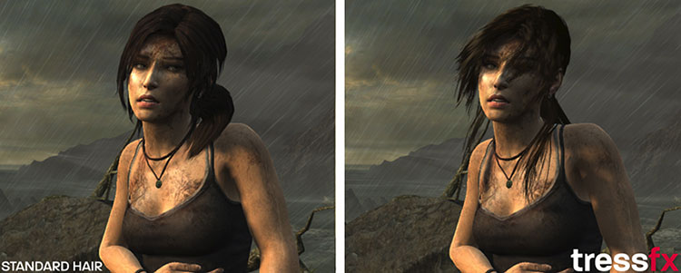 Технология AMD TressFX в новом Tomb Raider дала Ларе Крофт реалистичные волосы