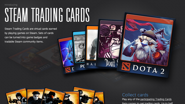 Valve запустила бета версию Steam Trading Cards