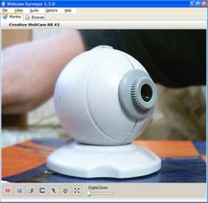 Webcam Surveyor 1 7 3 наблюдение при помощи веб камеры