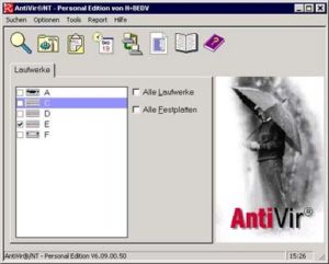 AntiVir Personal Edition 7 00 04 15 бесплатная защита