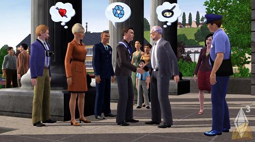 Множество скриншотов The Sims 3