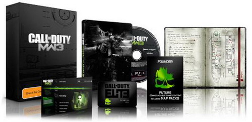 Коллекционка Modern Warfare 3 стоит 100