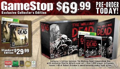 Анонсировано коллекционное издание The Walking Dead