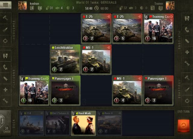 Wargaming net представила карточную игру World of Tanks Generals